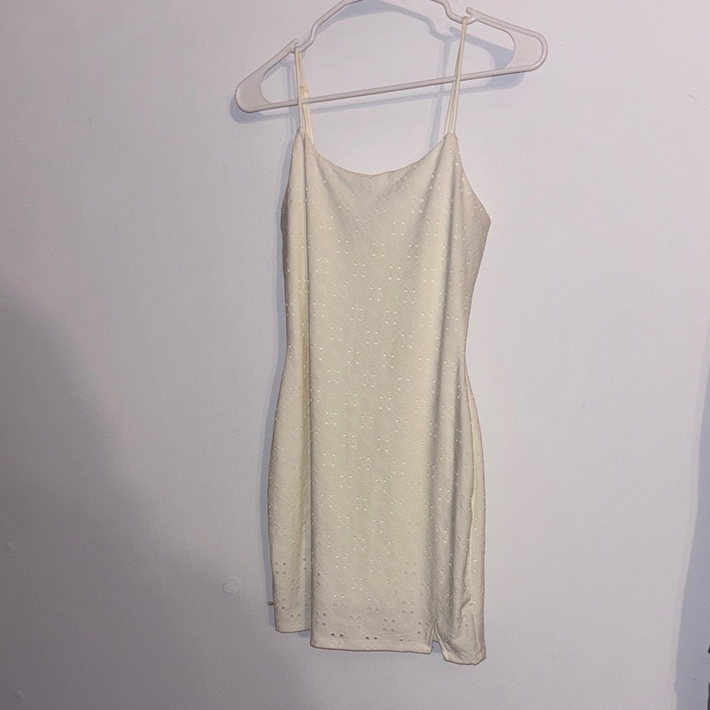 Ardene Cream Mini Dress